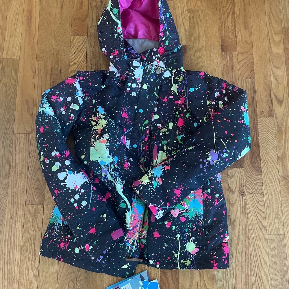NWT GSOU Hooded Coat Parka Ski Jacket M